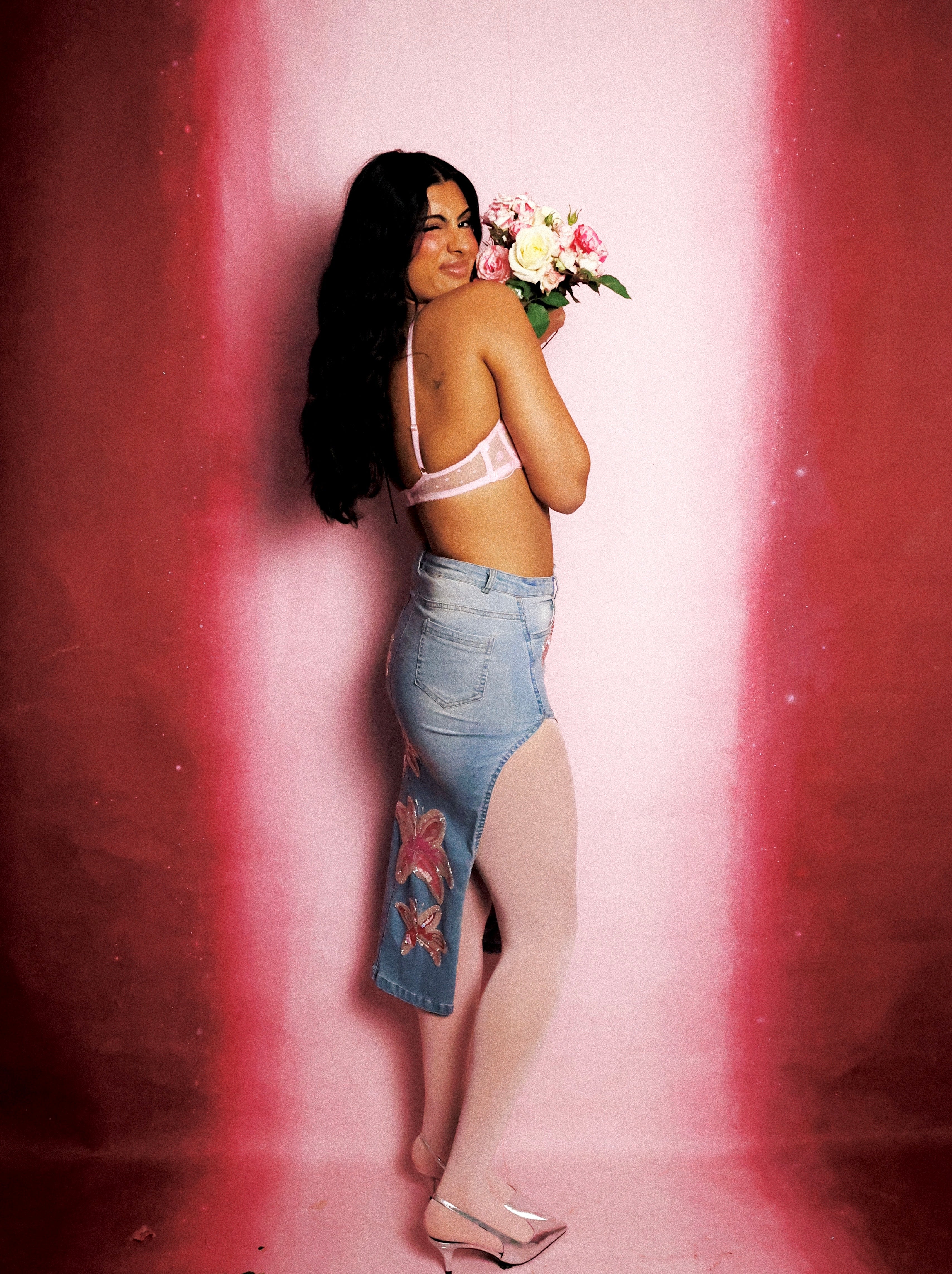 Alia Denim Skirt - Image 3