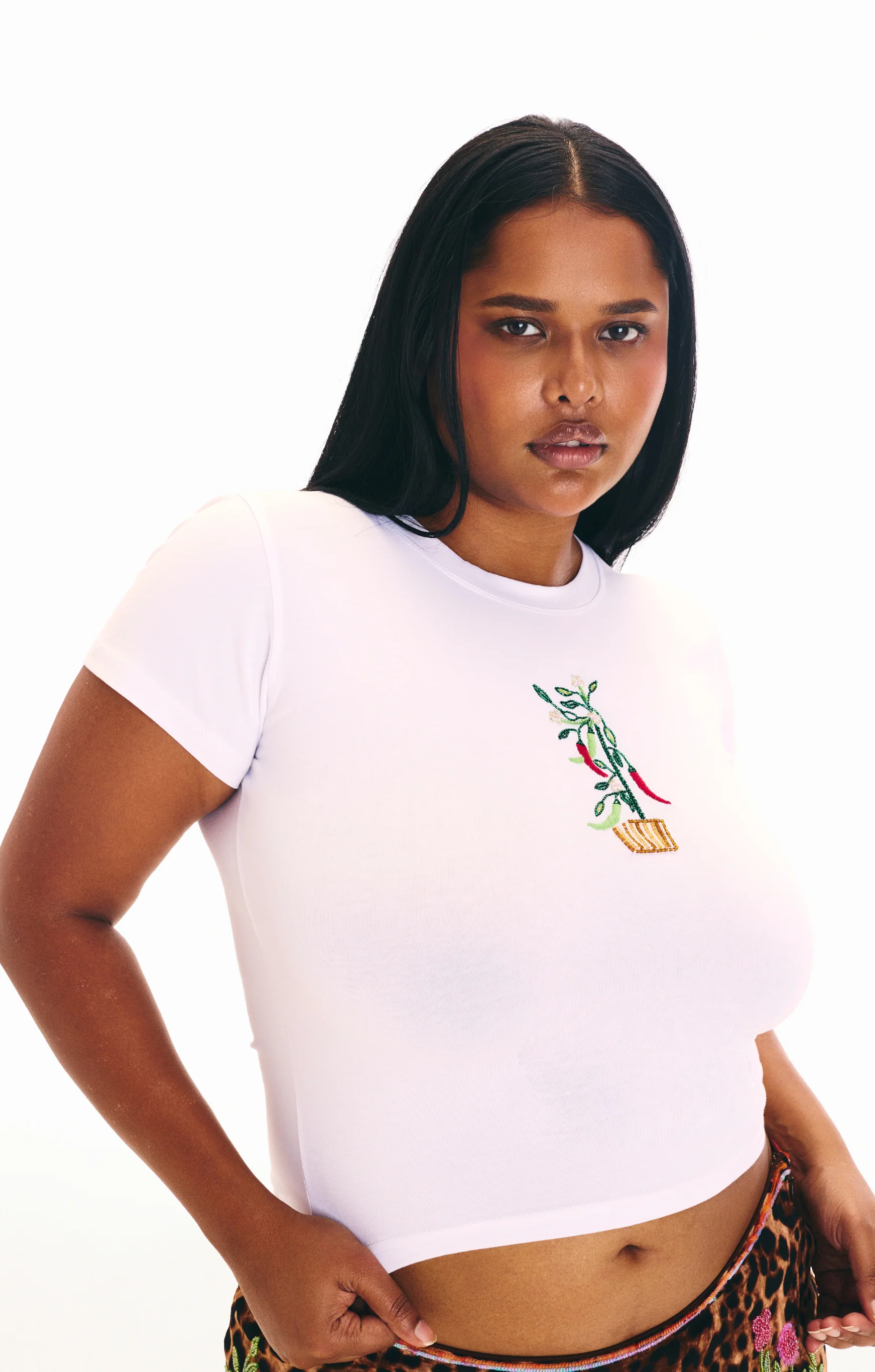 Mirchi Plant Tee/Tank - Image 3