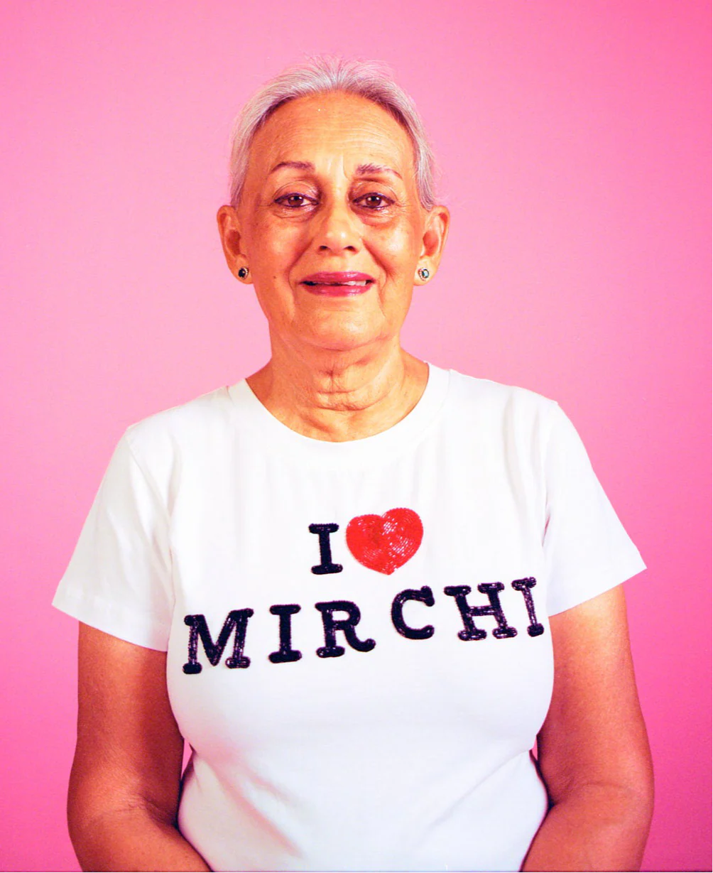 I ❤️ Mirchi Tee/Tank - Image 2