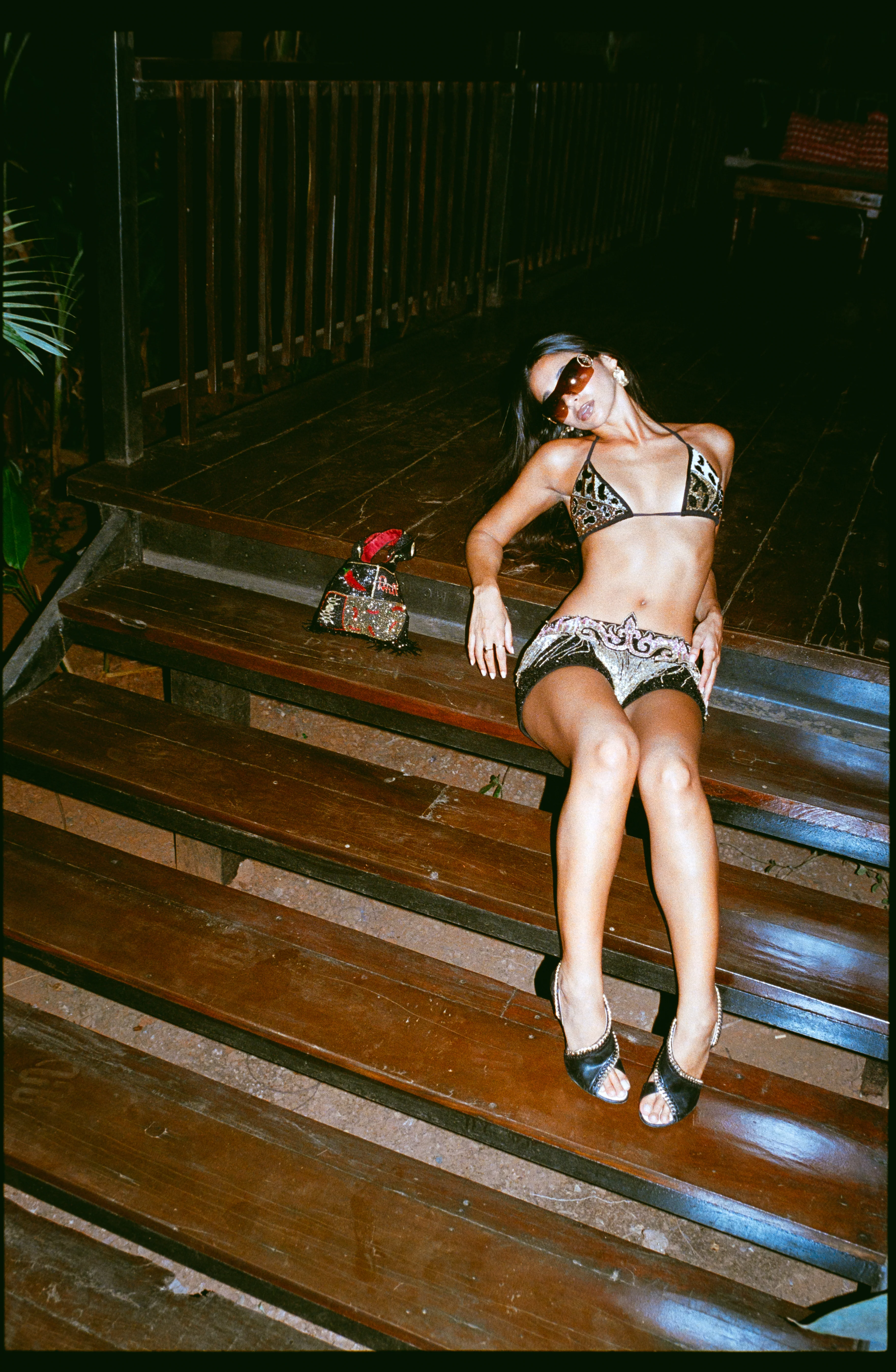 Lele Beaded Shorts - Image 3